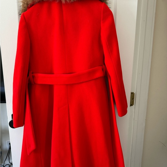 Authentic vintage Women's Coat with Faux Fur Collar made in USA - Picture 2 of 6